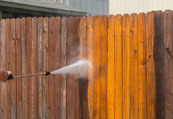 Cost of Fence Power Washing in Menomonee Falls
