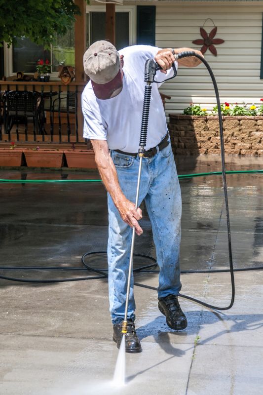 Power Washing Process